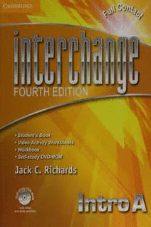 INTERCHANGE INTRO FULL CONTACT A WITH SELF-STUDY DVD-ROM 4TH EDITION