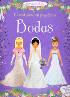 BODAS. EL VESTUARIO EN PEGATINAS
