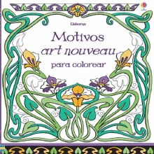 MOTIVOS ART NOUVEAU PARA COLOREAR