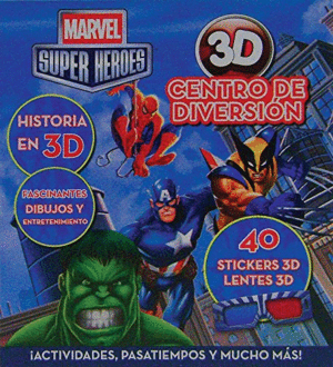 3D CENTRO DE ACTIVIDADES MARVEL SUPER HEROES