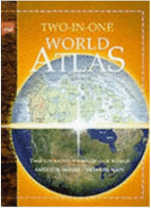 TWO IN ONE WORLD ATLAS