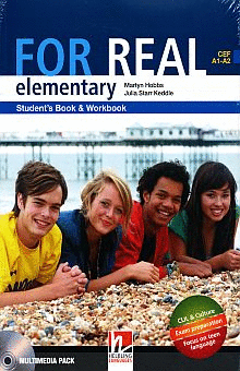 FOR REAL ELEMENTARY STUDENTS BOOK & WORKBOOK