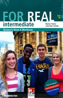 FOR REAL INTERMEDIATE STUDENTS BOOK & WORKBOOK
