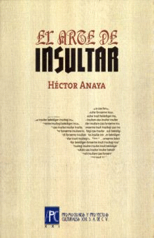 EL ARTE DE INSULTAR