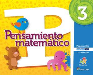 PENSAMIENTO MATEMATICO 3 PREESCOLAR