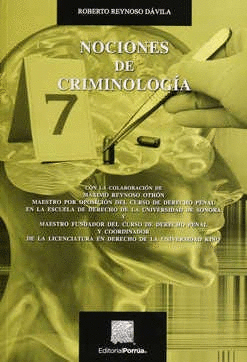 NOCIONES DE CRIMINOLOGÍA