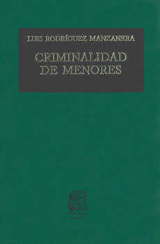 CRIMINALIDAD DE MENORES