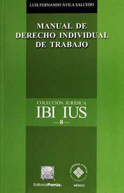 MANUAL DE DERECHO INDIVIDUAL DE TRABAJO