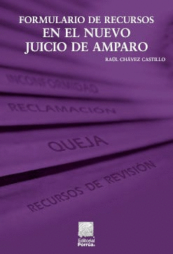 FORMULARIO DE RECURSOS EN EL NUEVO JUICIO DE AMPARO