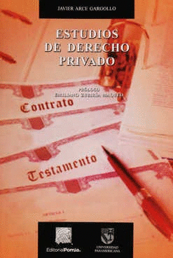 ESTUDIOS DE DERECHO PRIVADO
