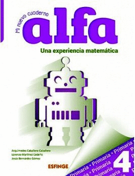 MI NUEVO CUADERNO ALFA 4TO. (ED.2018)
