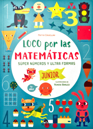 LOCO POR LAS MATEMÁTICAS-SUPERHÉROES (4+ AÑOS)