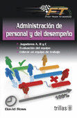ADMNISTRACION DE PERSONAL Y DEL DESEMPEÑO