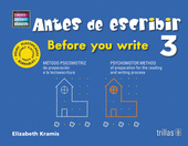 ANTES DE ESCRIBIR 3 = BEFORE YOU WRITE 3