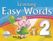 LEARNING EASY WORDS PRESCHOOL 2. CD INCLUDED