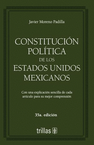 CONSTITUCIÓN POLÍTICA DE LOS ESTADOS UNIDOS MEXICANOS