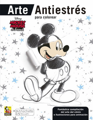 ARTE ANTIESTRÉS MICKEY AND FRIENDS