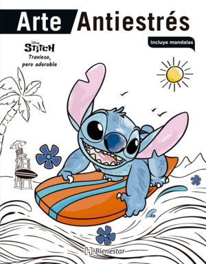 ARTE ANTIESTRÉS STITCH DESASTROSO PERO ADORABLE