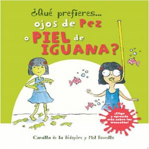 QUE PREFIERES OJOS DE PEZ O PIEL DE IGUANA?