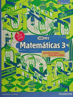 MATEMATICAS 3 SABERES 3° SECUNDARIA