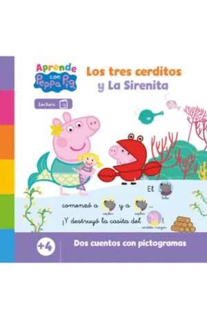 APRENDE CON PEPPA. LA SIRENITA Y LOS TRES CERDITOS