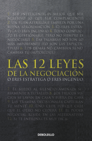 LAS 12 LEYES DE LA NEGOCIACIÓN