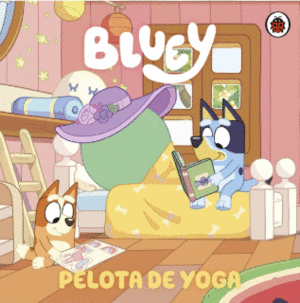 BLUEY. PELOTA DE YOGA