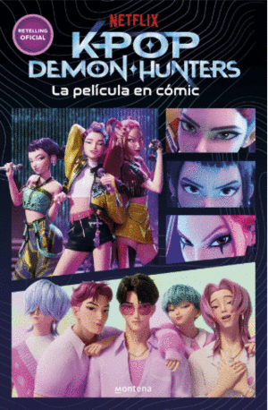 KPOP DEMON HUNTERS  - LA PELÍCULA EN CÓMIC