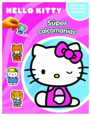 SUPER CALCOMANIAS: HELLO KITTY