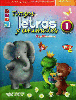 TRAZOS LETRAS Y ANIMALES 1 LIBRO
