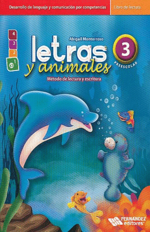 LETRAS Y ANIMALES 3 PREESCOLAR