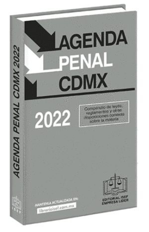 AGENDA PENAL DE LA CDMX 2022