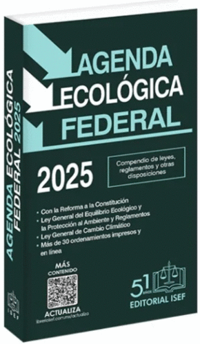 AGENDA ECOLÓGICA FEDERAL 2025