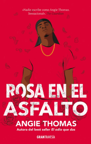 ROSA EN EL ASFALTO