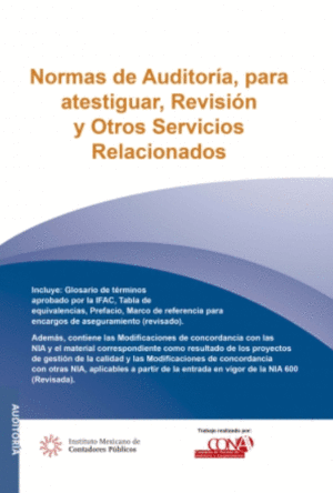 NIA 2024 PROFESIONAL (NORMAS DE AUDITORIA, PARA ATESTIGUAR)