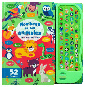 52 SONIDOS NOMBRES DE LOS ANIMALES