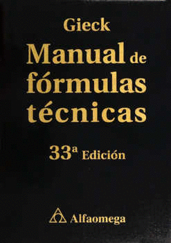 MANUAL DE FORMULAS TÉCNICAS