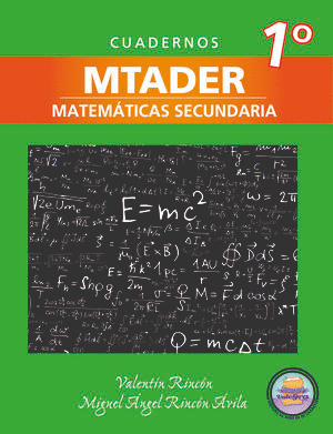 CUADERNOS MTADER 1 MATEMÁTICAS SECUNDARIA