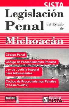 LEGISLACION PENAL DEL ESTADO DE MICHOACAN