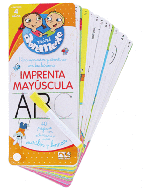 MINI ABREMENTE IMPRENTA MAYUSCULA