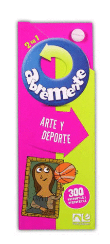 ABREMENTE TEMÁTICO 2 EN 1 ARTE Y DEPORTE