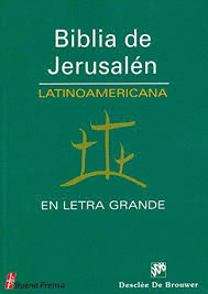 BIBLIA DE JERUSALEN LATINOAMERICANA (LETRA GRANDE)