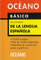 DICCIONARIO OCÉANO BÁSICO DE LA LENGUA ESPAÑOLA