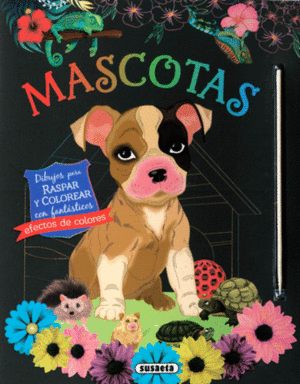 MASCOTAS DIBUJOS PARA RASPAR Y COLOREAR