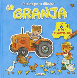 PUZLES PARA DIBUJAR LA GRANJA
