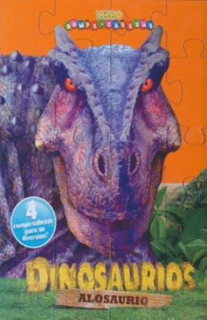 ALOSAURIO (4 ROMPECABEZAS DE CARTON)