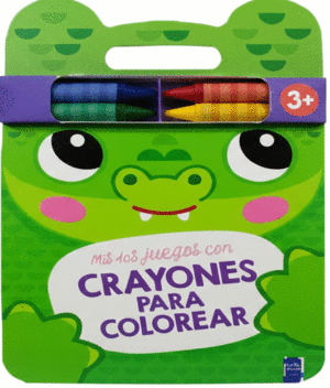 MI KIT PORTÁTIL CON CRAYONES PARA COLOREAR CROCO