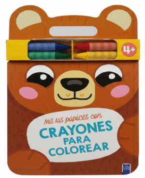MI KIT PORTÁTIL CON CRAYONES PARA COLOREAR OSO
