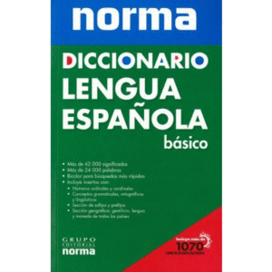 DICCIONARIO LENGUA ESPAÑOLA - BASICO. NORMA. Libro en papel. 9789584532381  Trisa Distribuidores