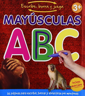 MAYUSCULAS ABC. ESCRIBE, BORRA Y JUEGA.